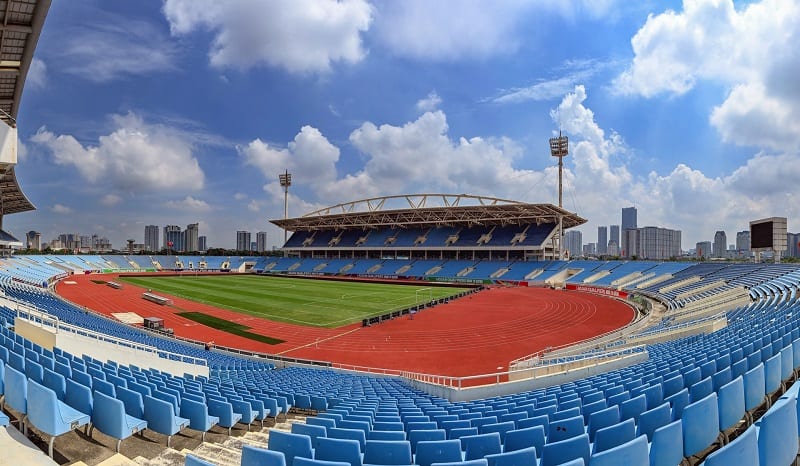 Việt Nam sở hữu rất nhiều sân vận động có sức chứa khủng