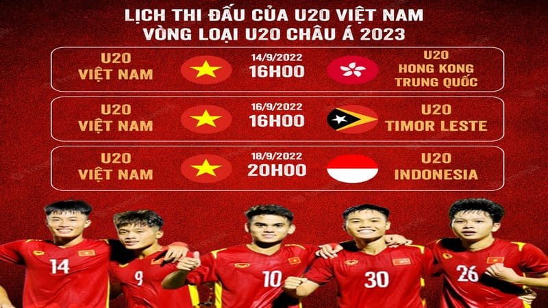 Lịch thi đấu bóng đá Việt Nam đang được quan tâm 