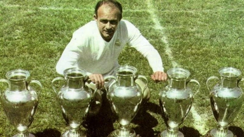 Stefano được biết tới là cầu thủ xuất sắc nhất của Real Madrid