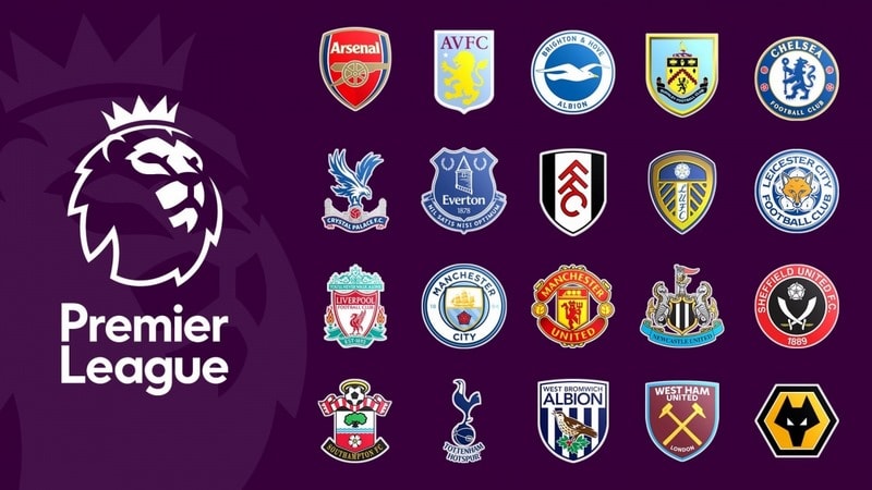 Premier League mỗi năm có 20 đội bóng chuyên nghiệp tham gia thi đấu
