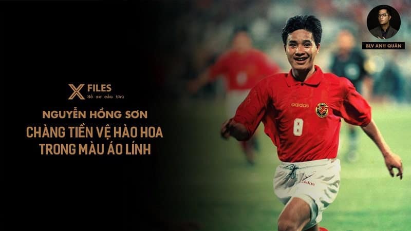 Hồng Sơn là một trong những cầu thủ xuất sắc nhất của bóng đá Việt Nam
