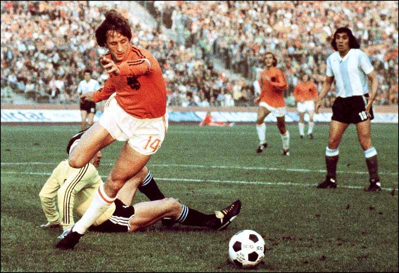 Ngôi sao bóng đá Johan Cruyff