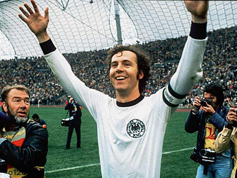 Huyền thoại bóng đá Đức Franz Beckenbauer