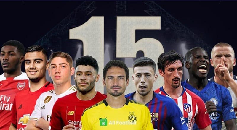 Có những cầu thủ mang áo số15 trở nên nổi tiếng bằng cách thi đấu xuất sắc và liên tục mang số này