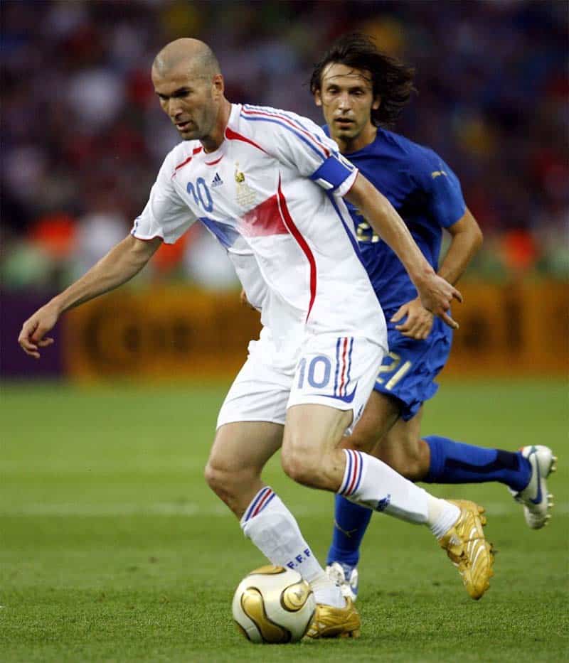 Zinedine Zidane là huyền thoại lớn của đội tuyển Pháp