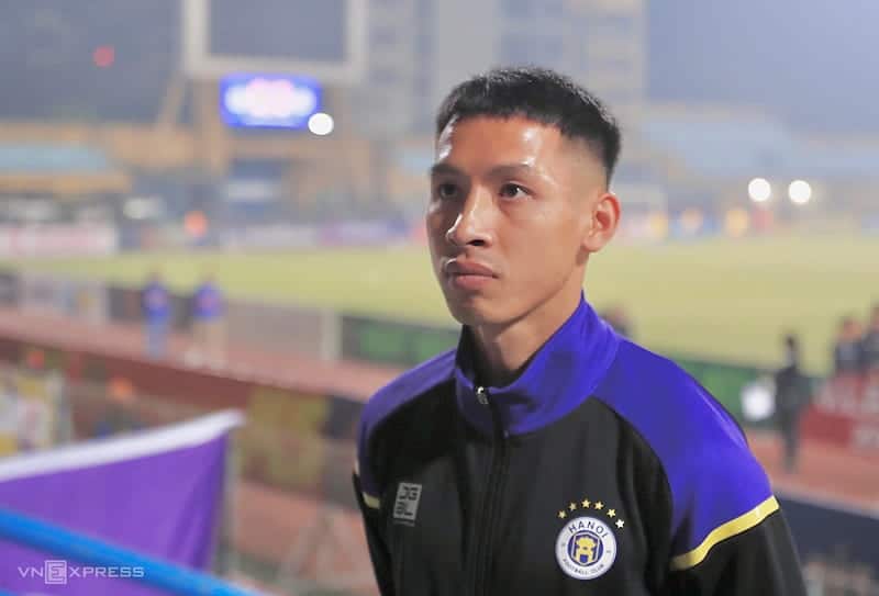 Cầu thủ mang áo số 88 Đỗ Hùng Dũng khi thi đấu cho clb Hà Nội